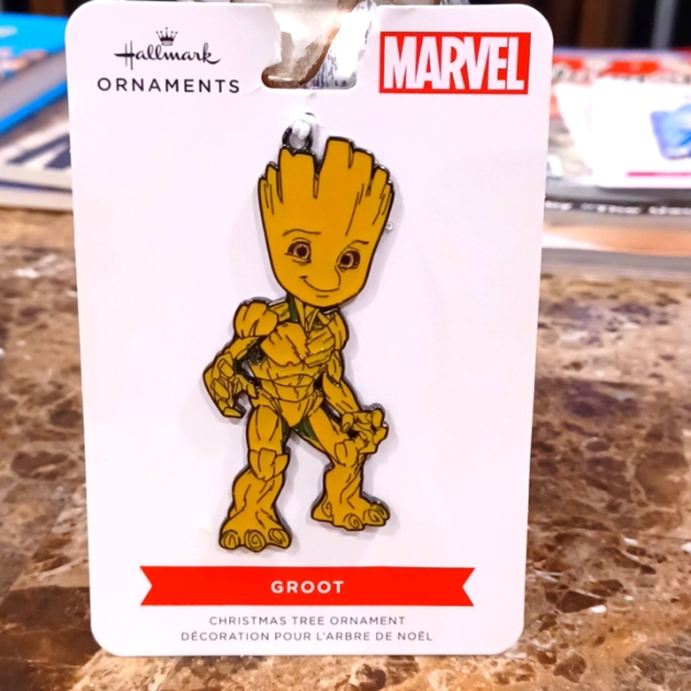 3 for $10 NIP Hallmark Marvel Groot ornament